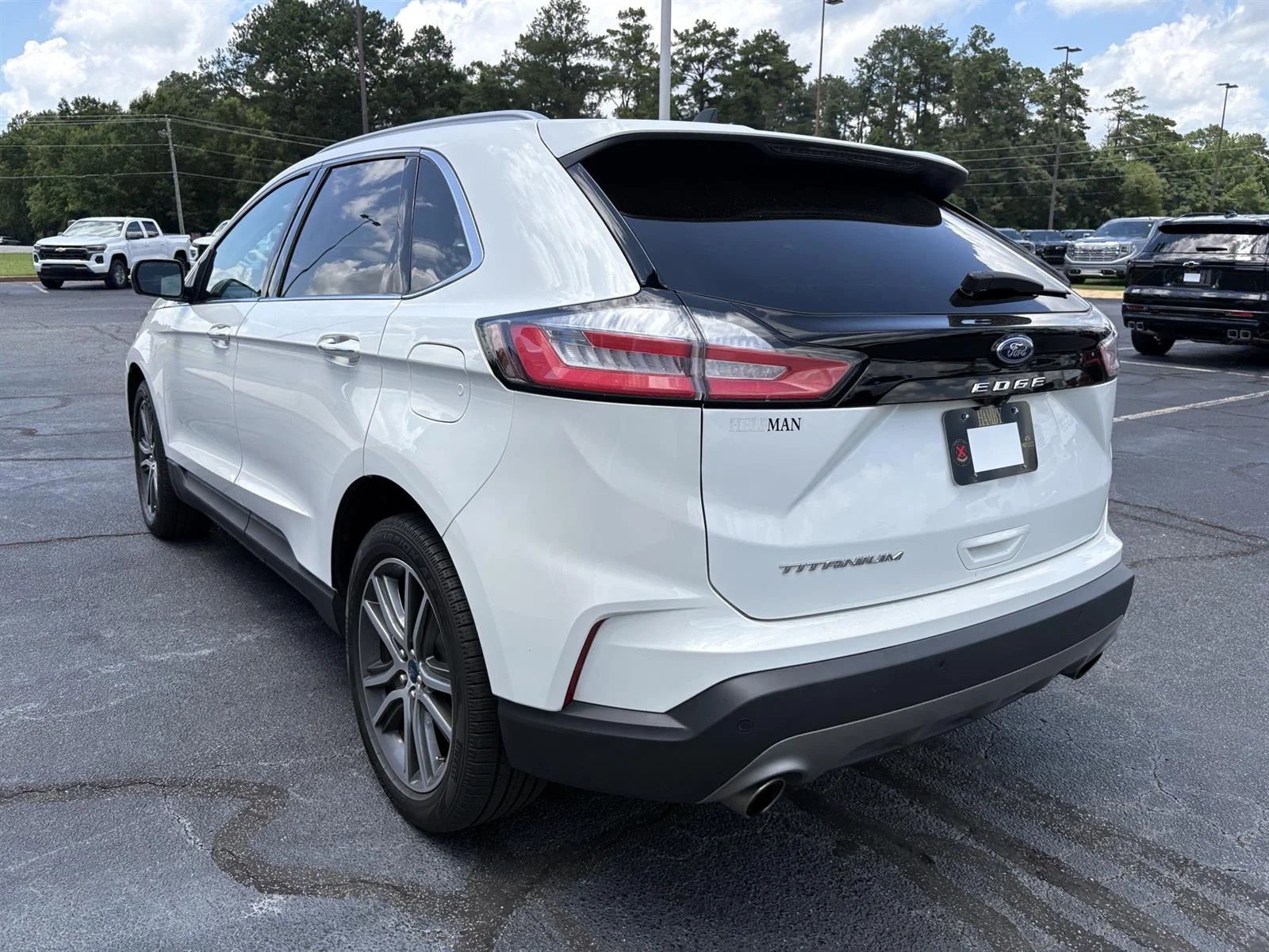 Used 2021 White Ford Titanium image 7
