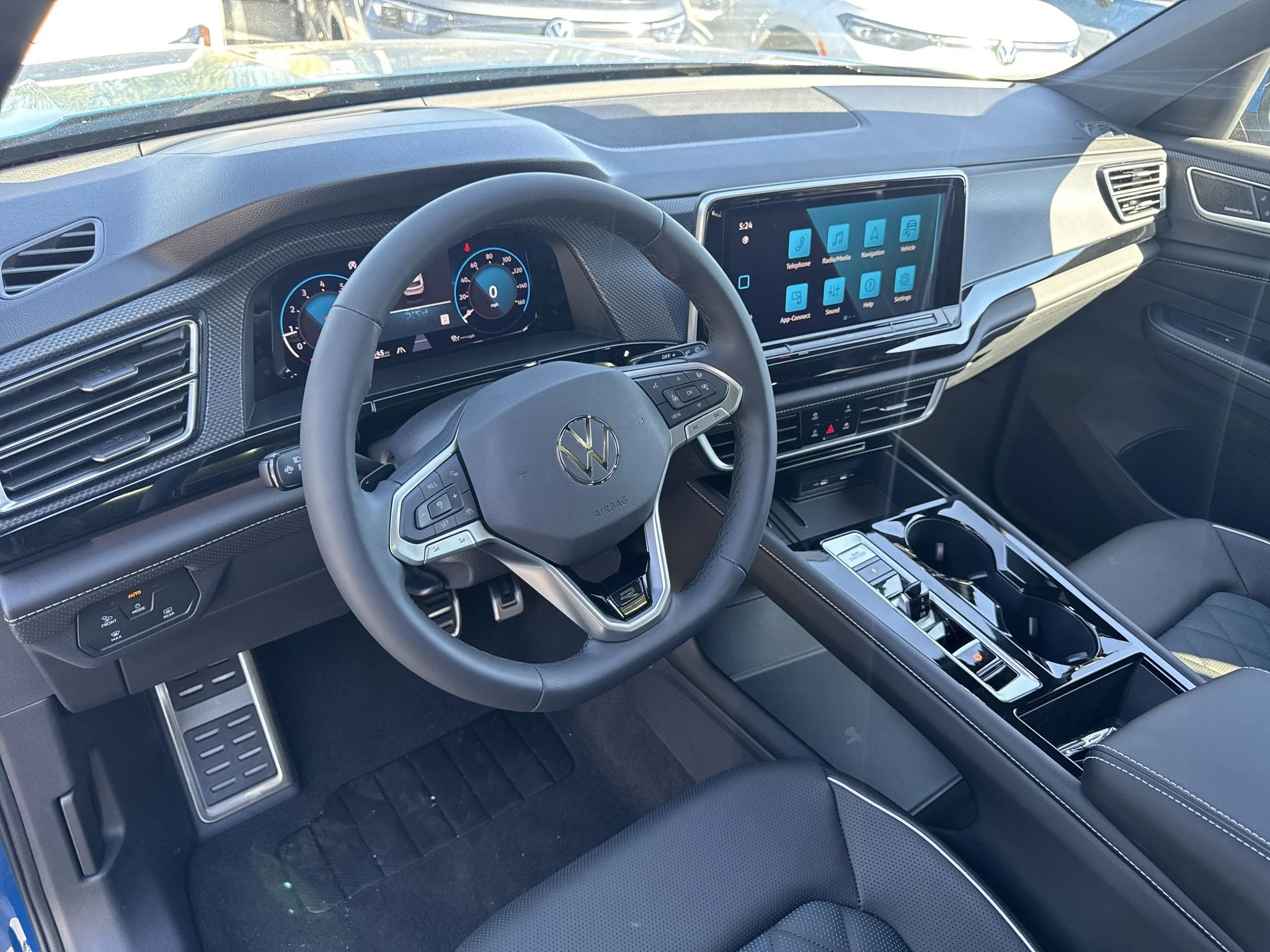 New 2026 Mountain Lake Blue Metallic Volkswagen 2.0T SEL Premium R-Line image 16