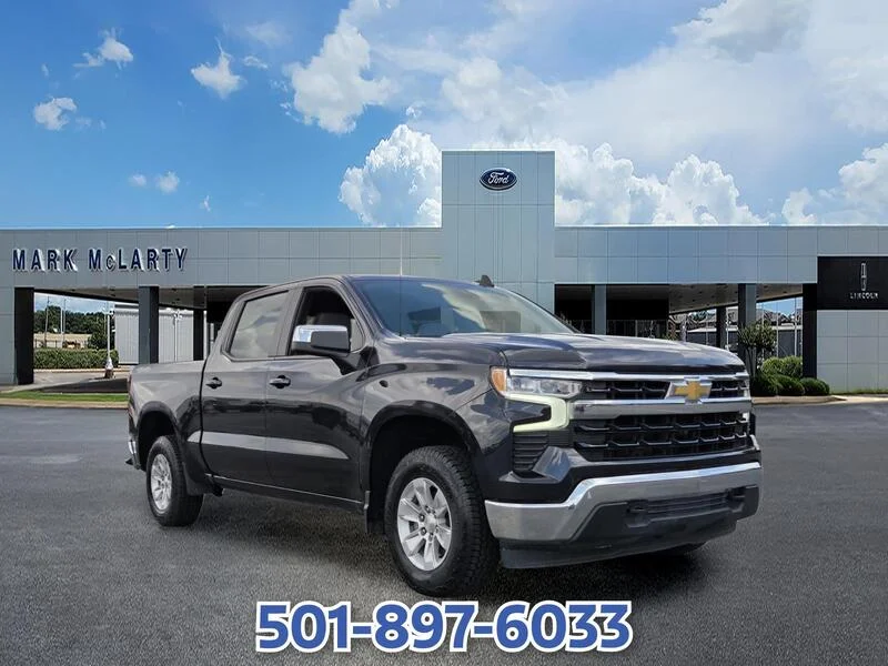 Used 2023 GRAY CHEVROLET 4WD CREW CAB 147" LT W/1LT image 7
