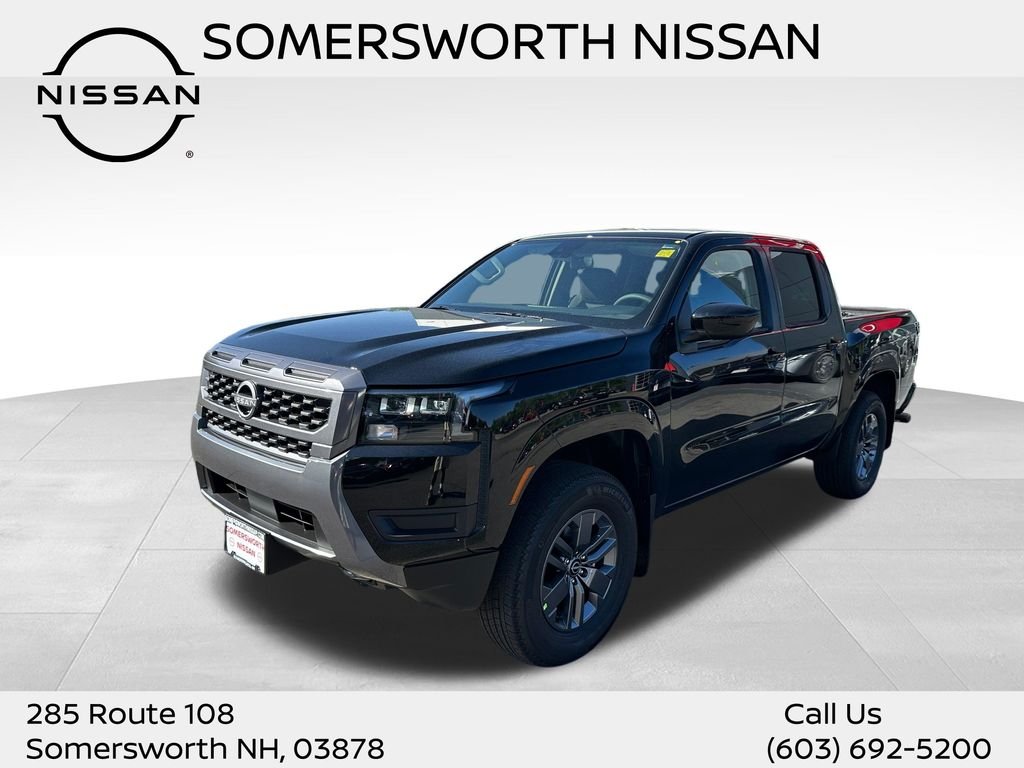 New 2026 Super Black Nissan Crew Cab SV image 1