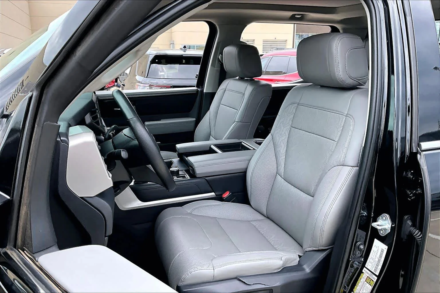 Used 2024 Midnight Black Metallic Toyota Limited Hybrid image 8