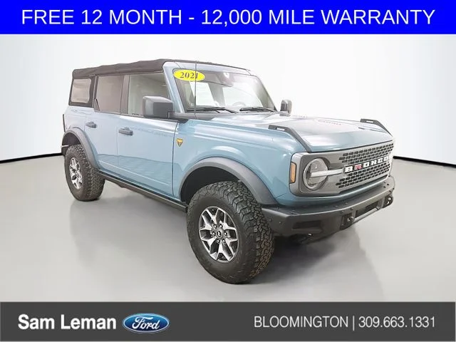 2021 Ford Bronco 4-Door Badlands