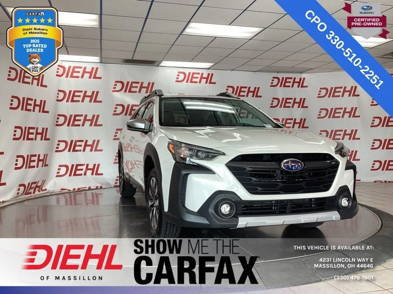 Certified Used 2024 White Subaru Touring XT image 1