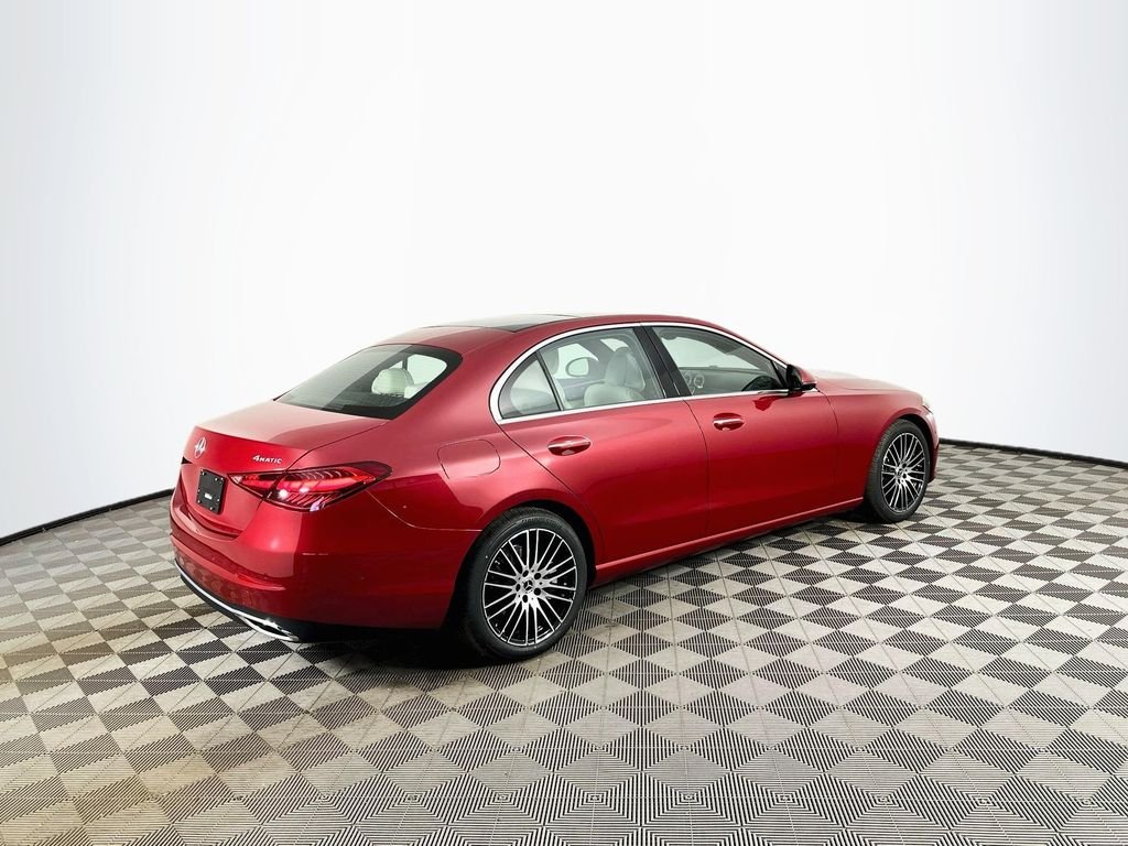 New 2026 MANUFAKTUR Patagonia Red Metallic Mercedes-Benz C 300 image 6