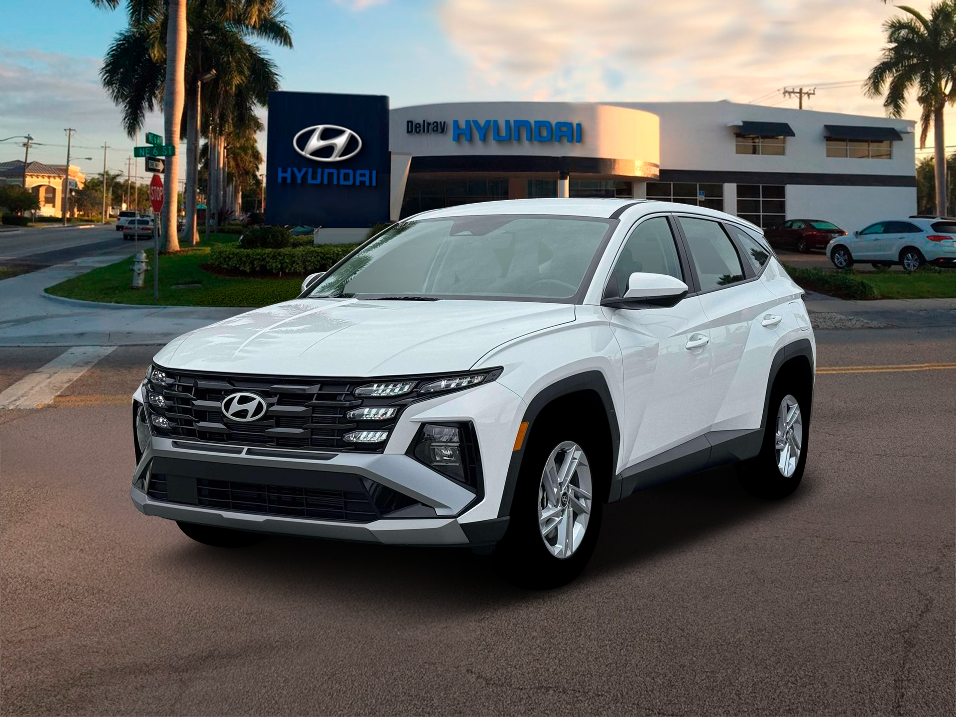 New 2026 White Hyundai SE image 1