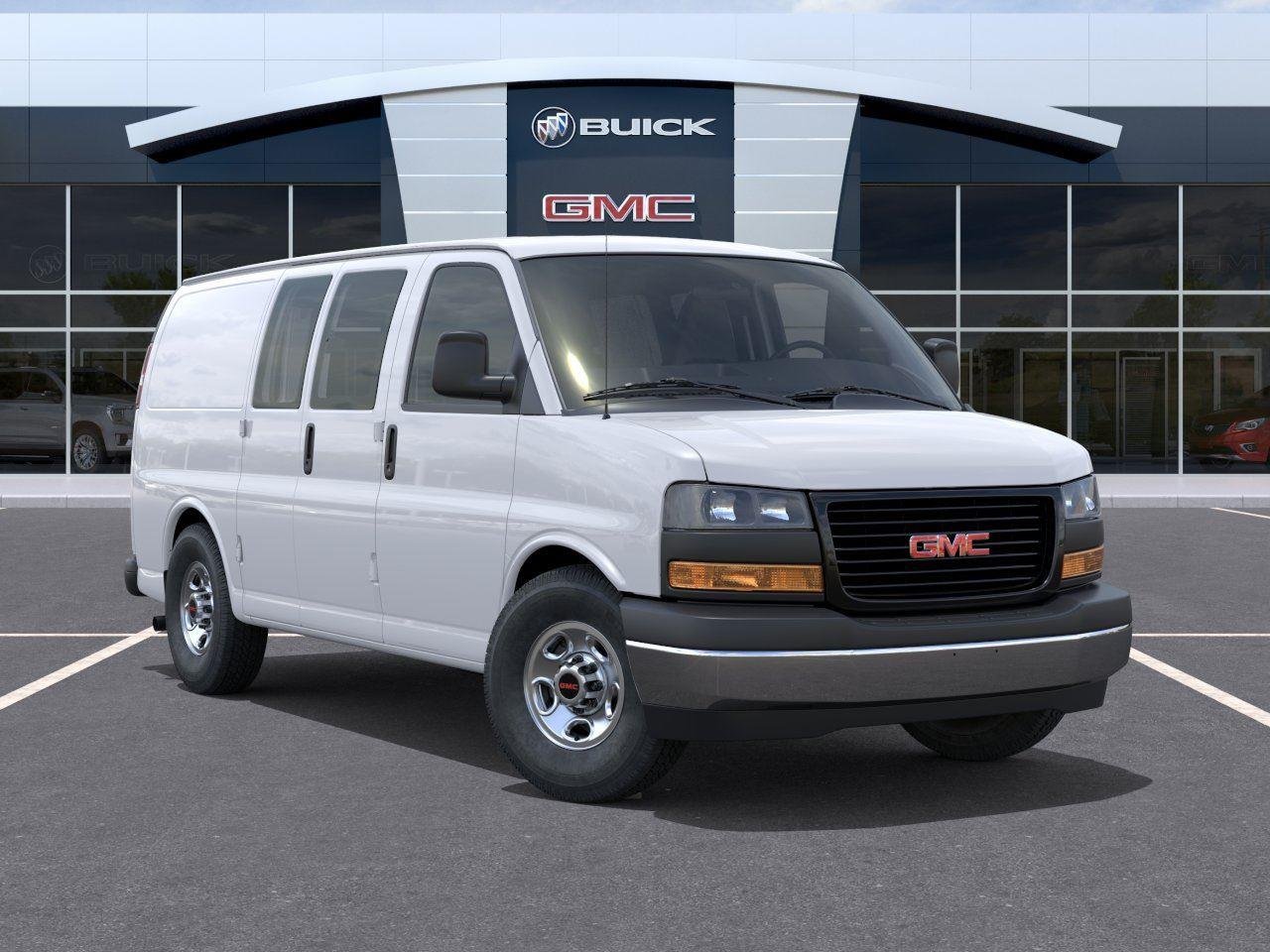New 2026 Summit White GMC Work Van image 7