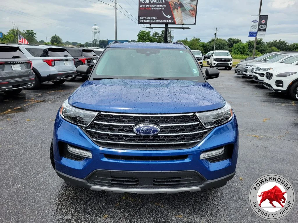 Used 2021 Blue Ford XLT image 9