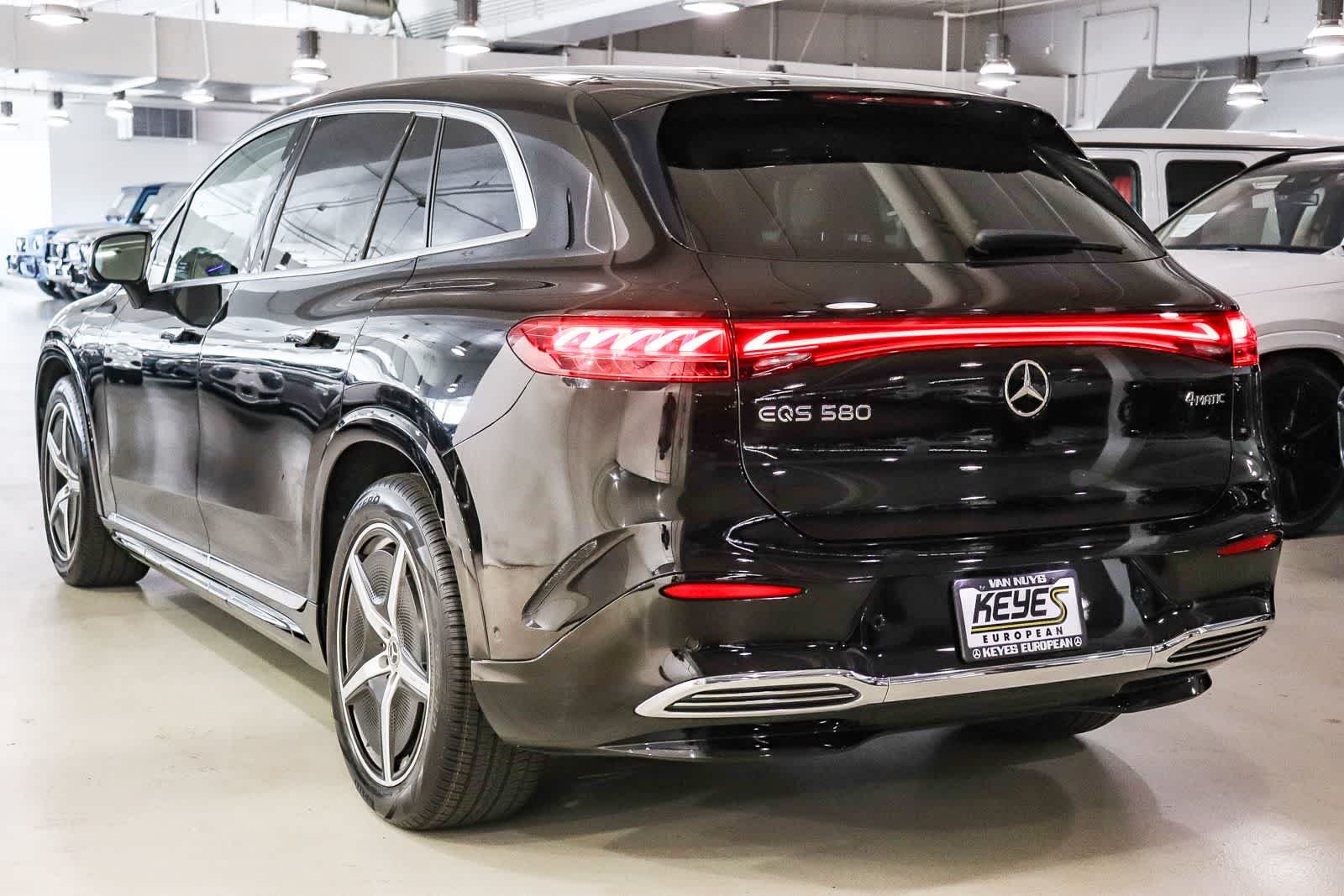 Certified 2023 Mercedes-Benz EQS SUV Base with VIN 4JGDM4EB6PA014492 for sale in Los Angeles, CA