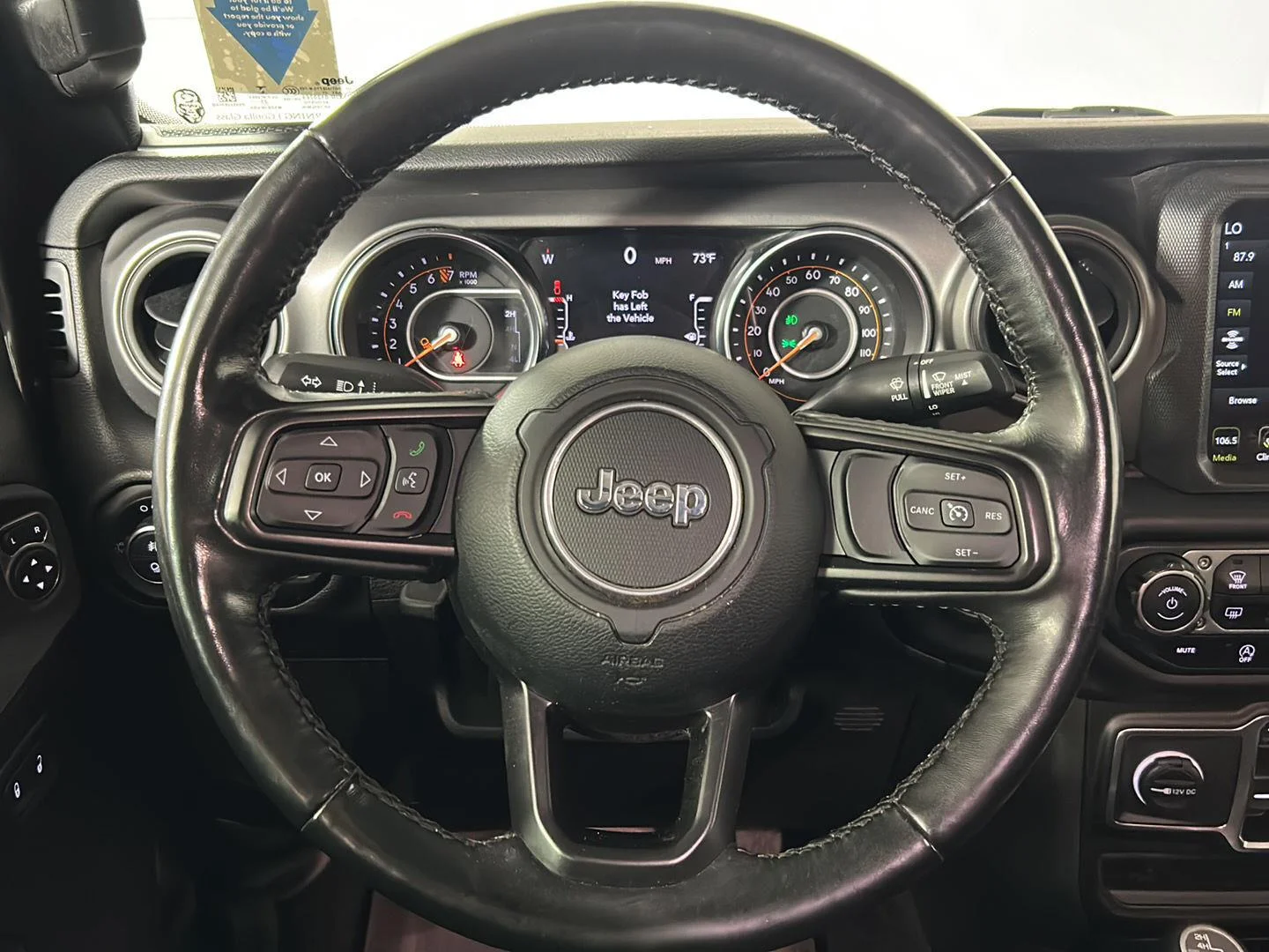 Used 2021 Granite Crystal Metallic Clearcoat Jeep Sport S image 27