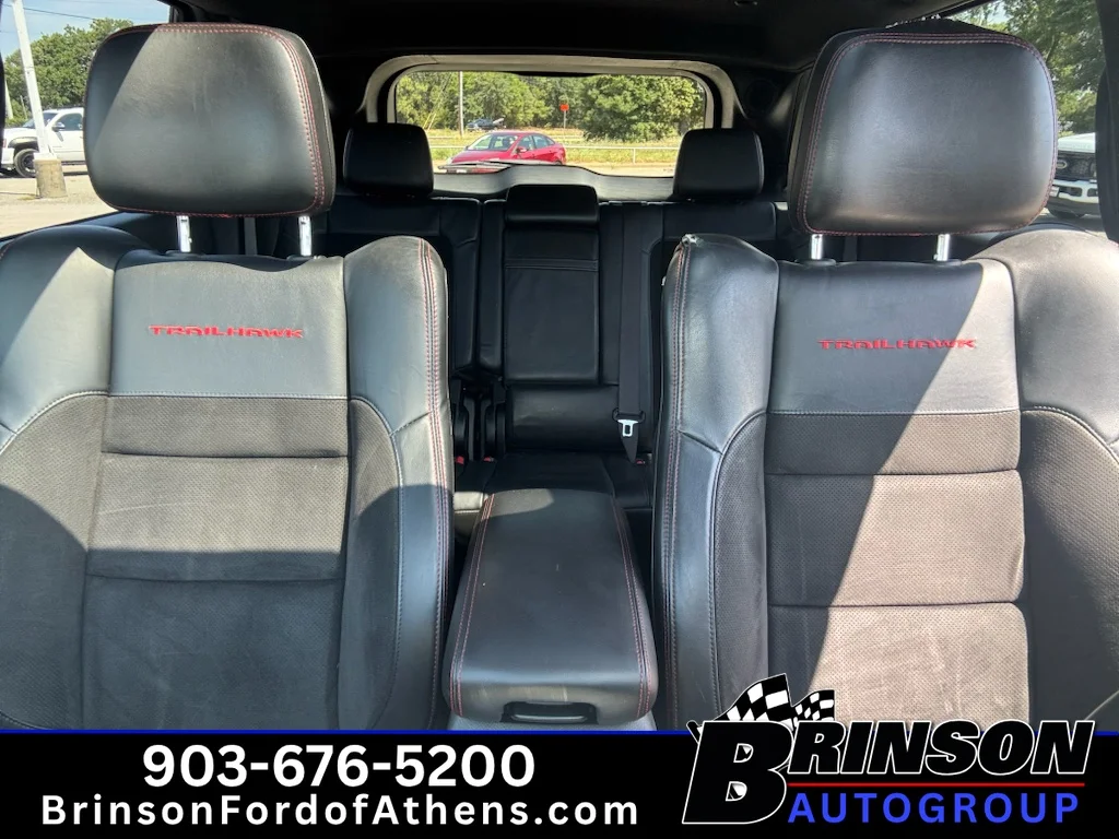 Used 2021 Bright White Clearcoat Jeep Trailhawk image 35