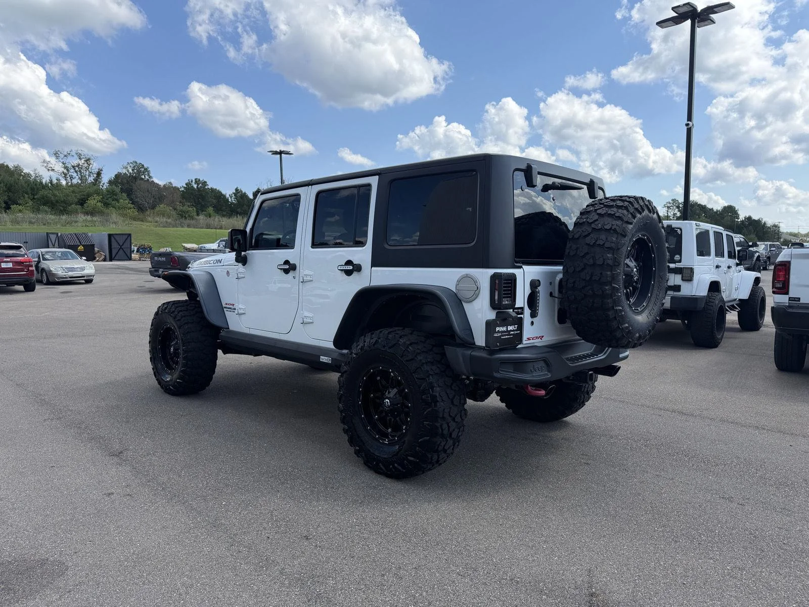 Used 2017 Black Clearcoat Jeep Rubicon Hard Rock image 4