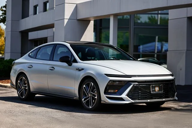 Used 2025 Aero Silver Matte Hyundai N Line image 1