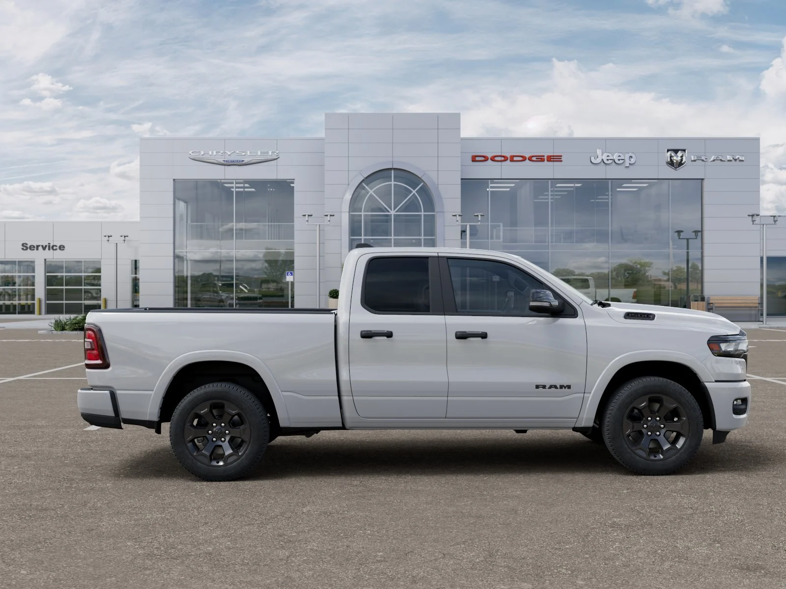 New 2026 Bright White Clearcoat RAM Big Horn/Lone Star image 54