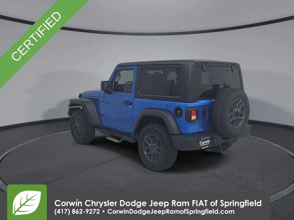 Certified Used 2024 Blue Jeep Sport S image 16
