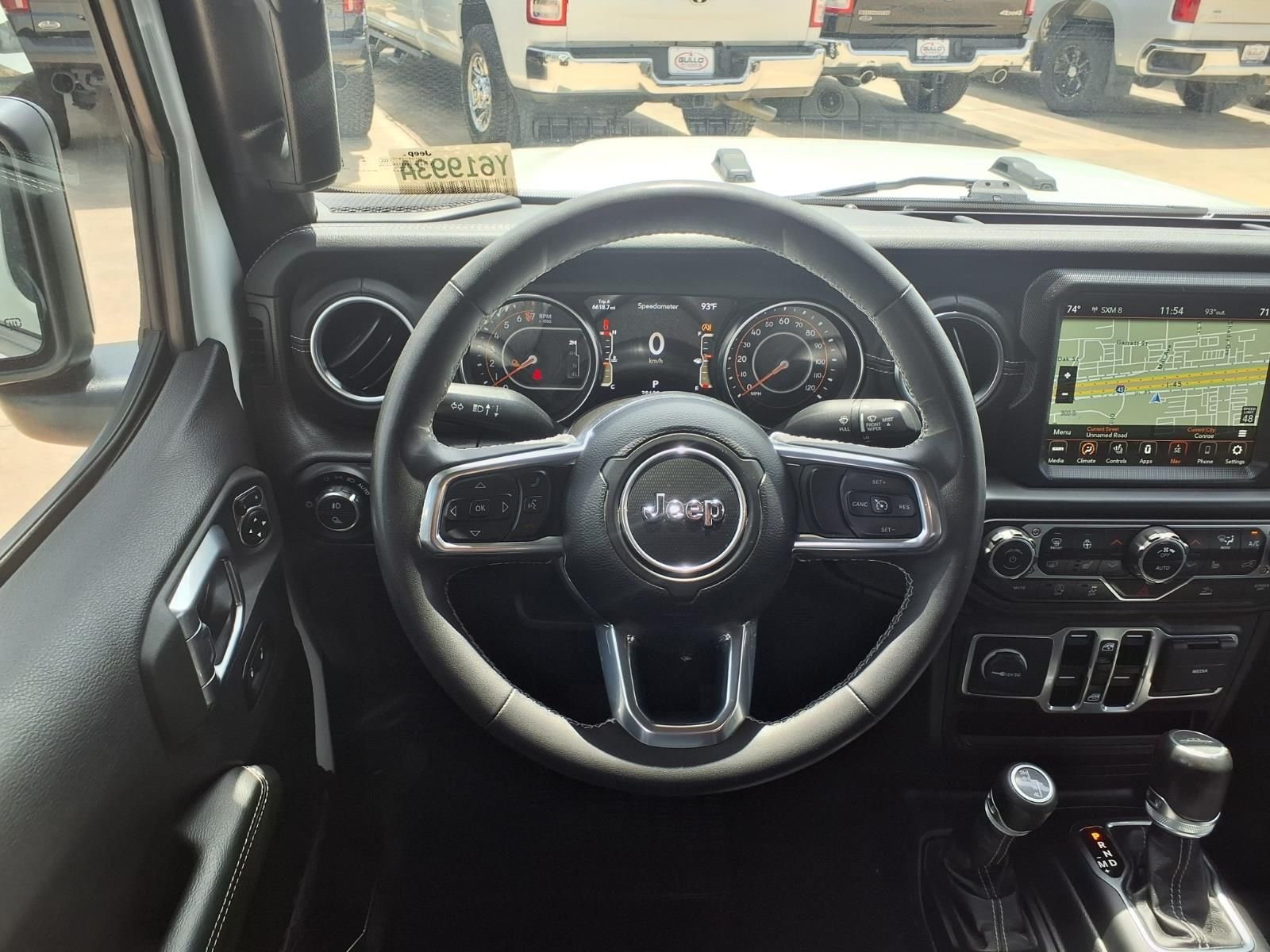 Used 2023 Bright White Clearcoat Jeep Overland image 16