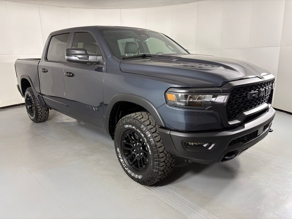 New 2026 Forged Blue Metallic Exterior Paint RAM Rebel image 2
