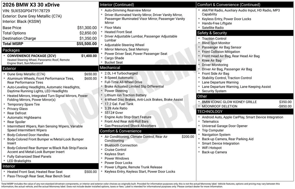 Certified Used 2026 Beige BMW 30 xDrive image 9