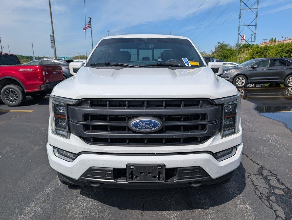 Used 2021 Oxford White Ford LARIAT image 2