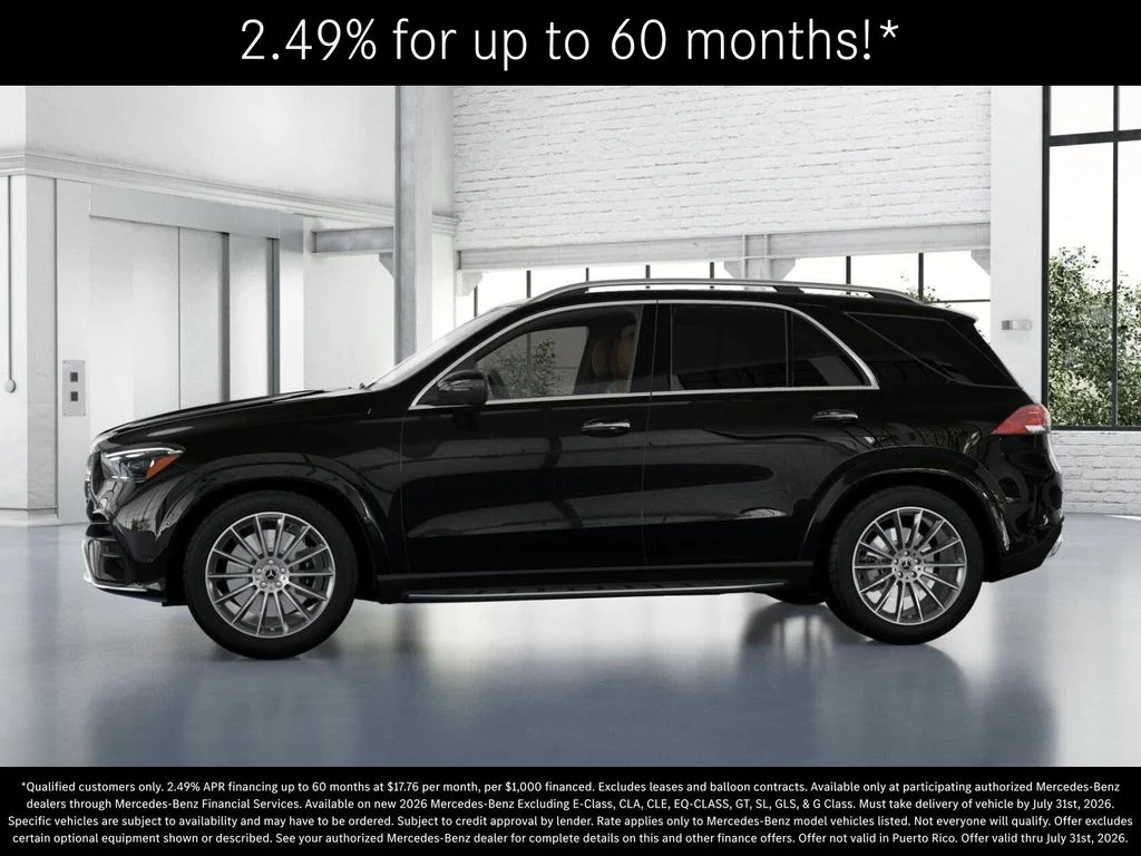 New 2026 Obsidian Black Metallic Mercedes-Benz GLE 580 image 35