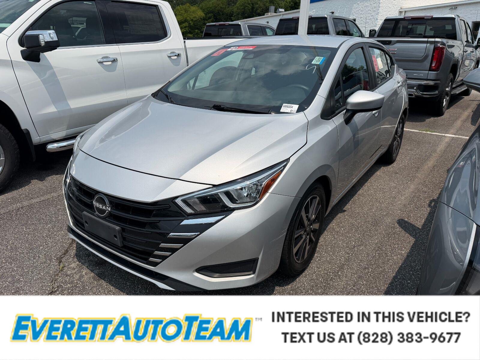 Used 2023 Brilliant Silver Metallic Nissan SV image 1
