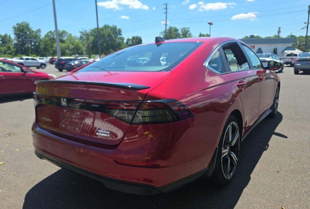 Used 2023 Radiant Red Metallic Honda Sport image 2