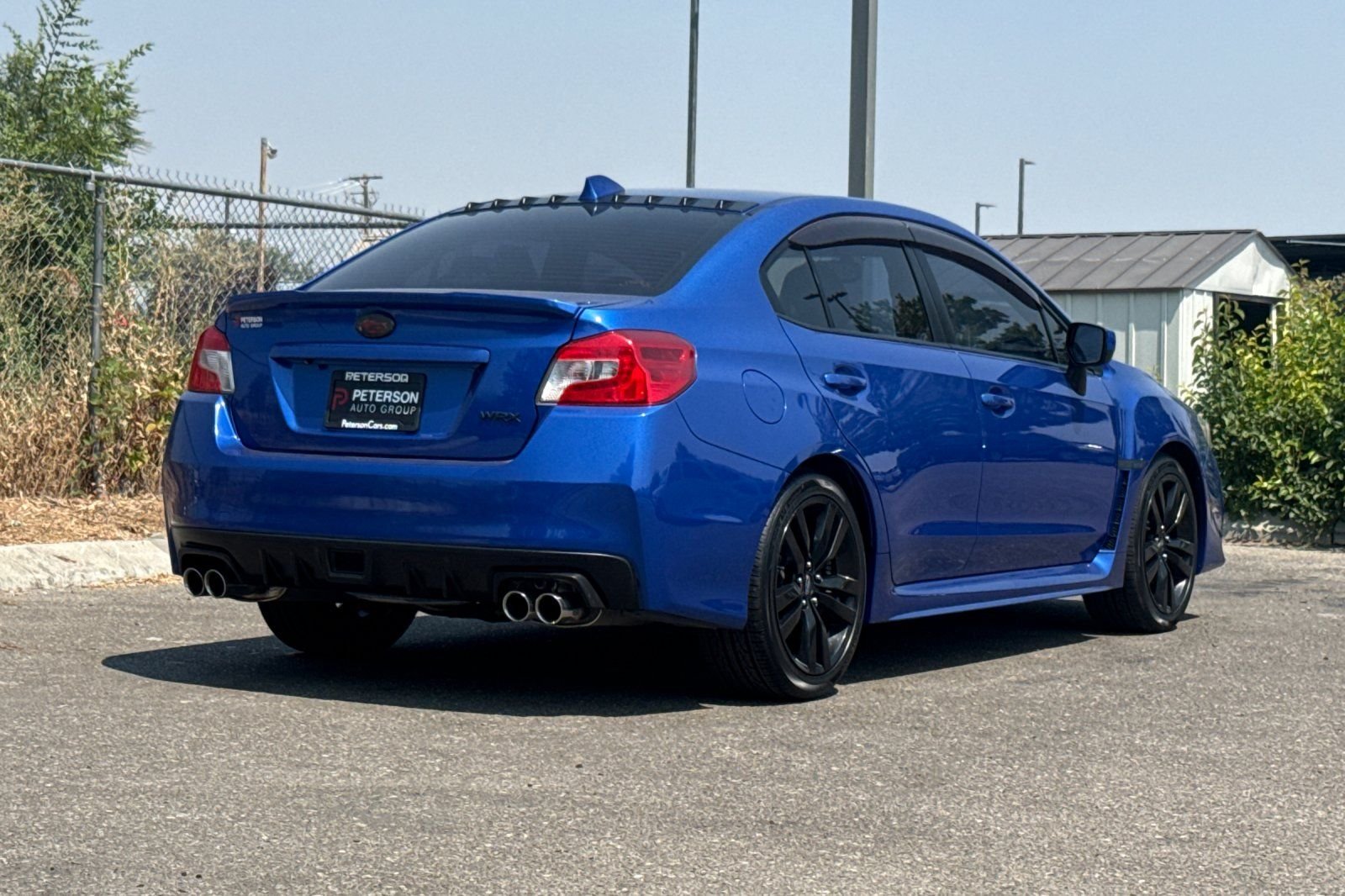 Used 2015 Blue Subaru WRX image 4