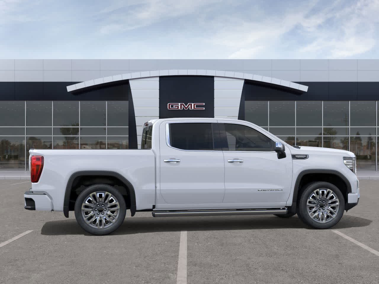 New 2026 Glacier White Tricoat GMC Denali Ultimate image 5