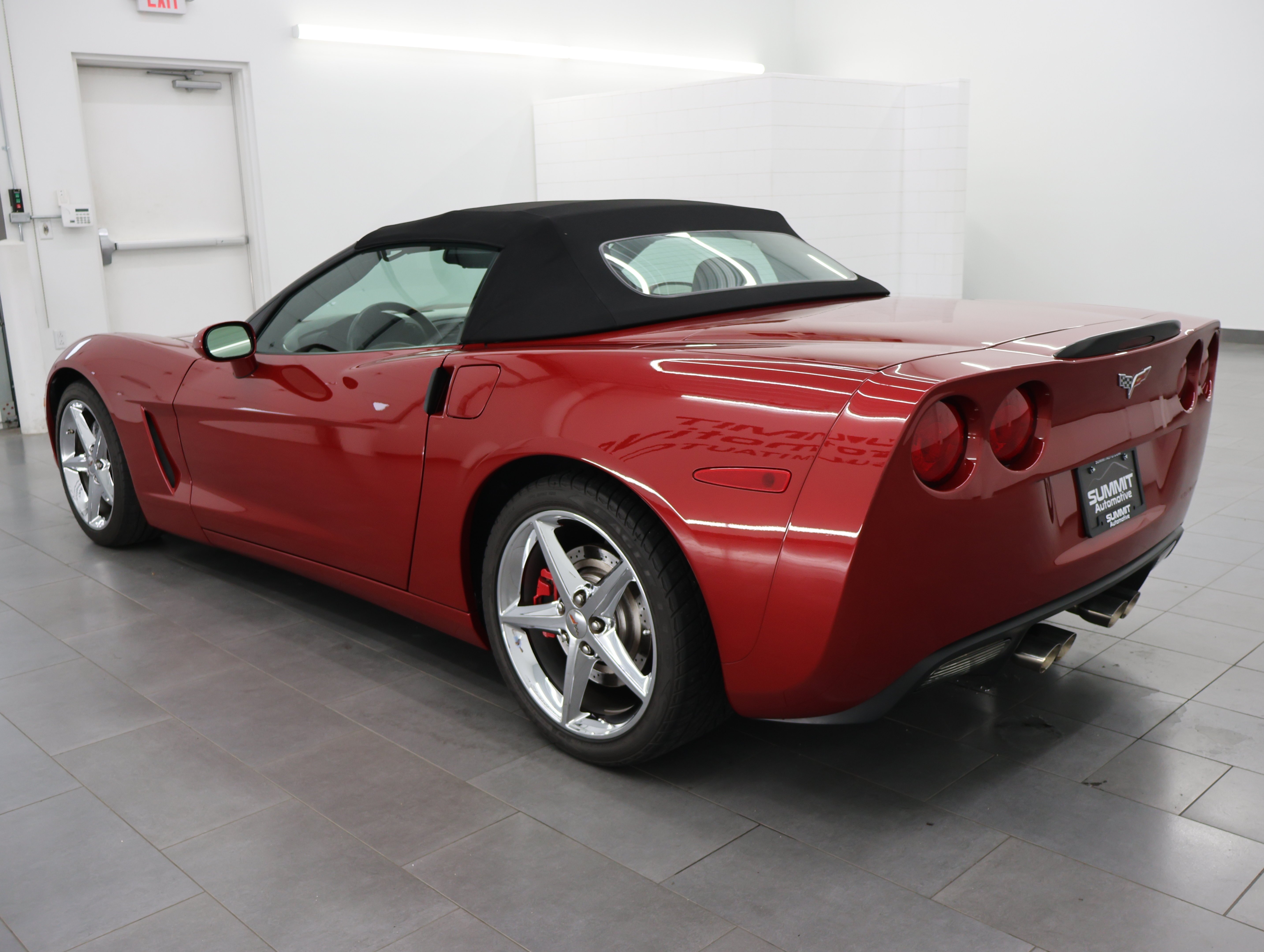 Used 2012 Crystal Red Tintcoat Chevrolet LT Convertible: 3LT-AUTO-POWER CONVERTIBLE TOP-HEATED BLACK/RED LEATHER-NEW TIRES image 5