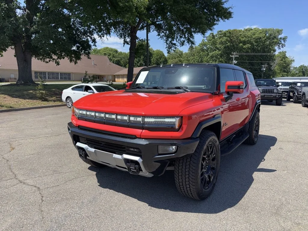 Solar Orange 2025 GMC Hummer EV SUV 3X AWD SUV / Crossover All-Wheel Drive