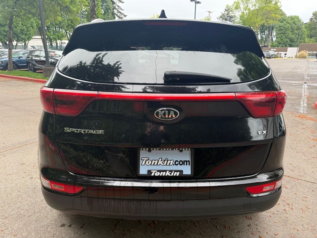 Used 2017 Black Cherry Kia EX image 4