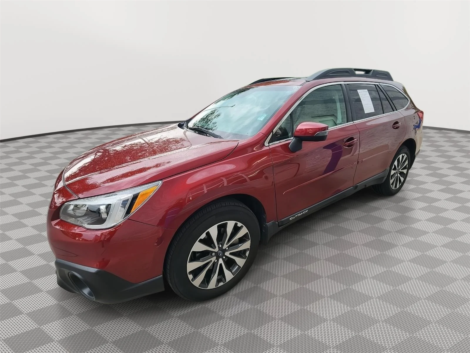 Used 2017 Venetian Red Pearl Subaru Limited image 3