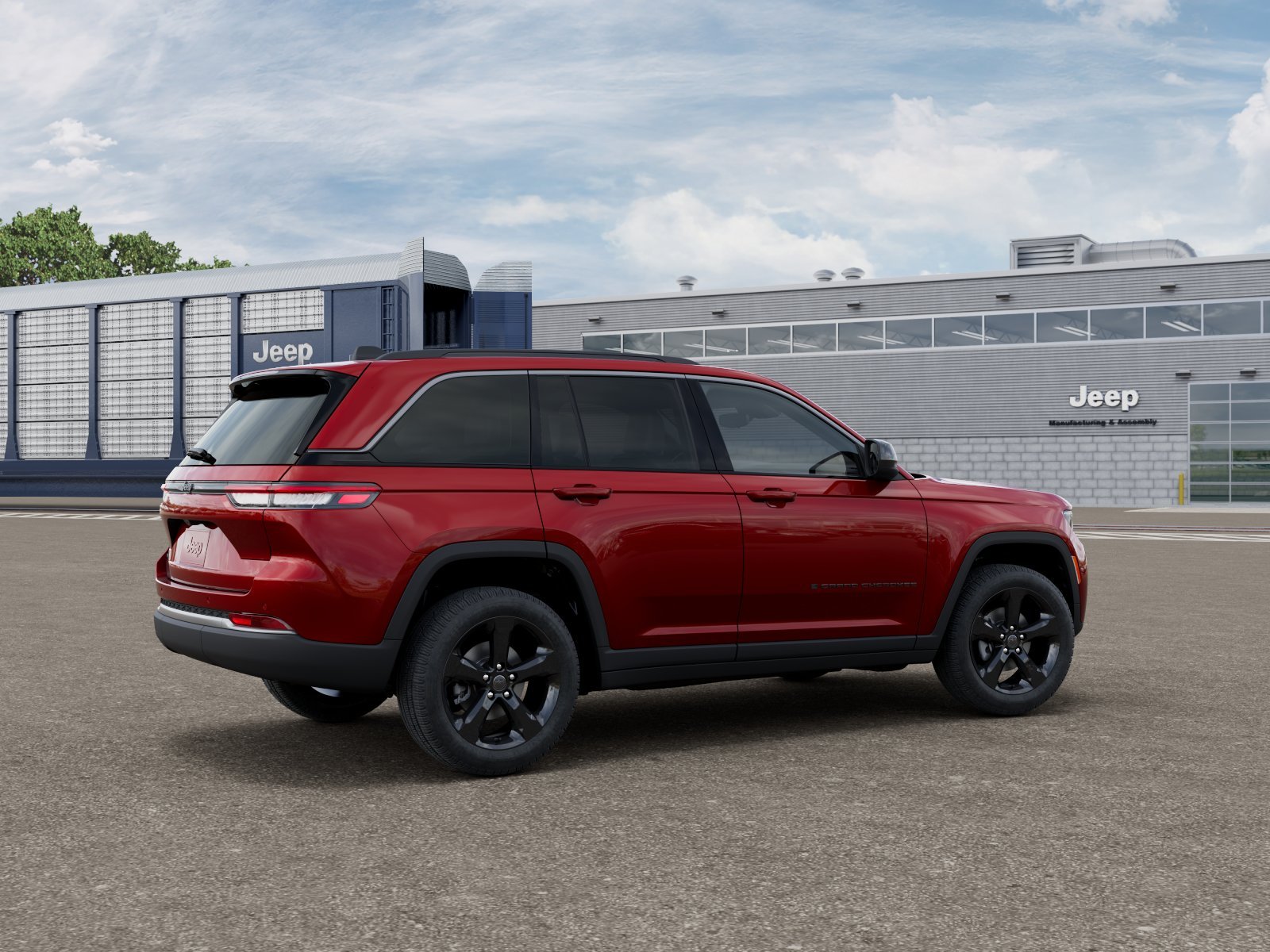 New 2027 Red Hot Pearlcoat Jeep Limited image 4