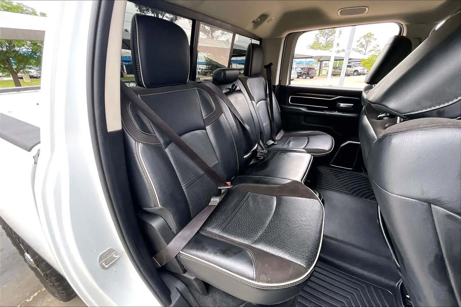 Used 2024 Bright White Clearcoat Ram Laramie image 19