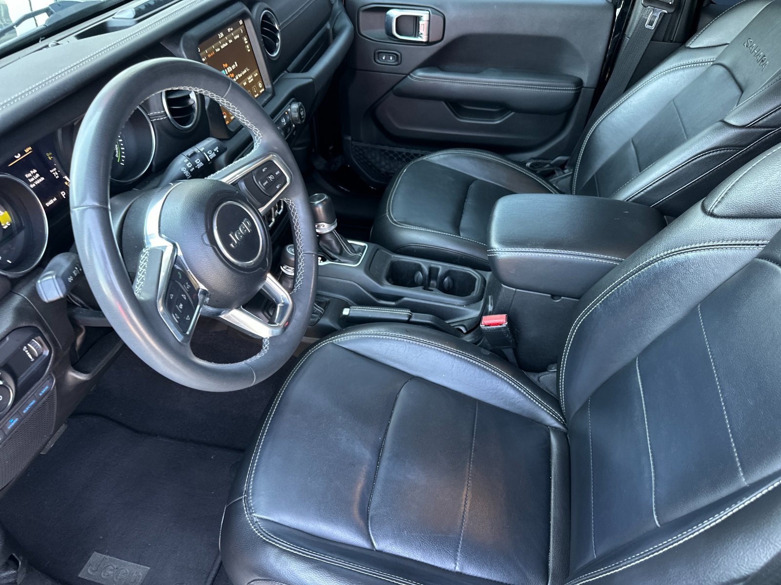 Used 2023 Black Clearcoat Jeep Sahara 4xe image 10