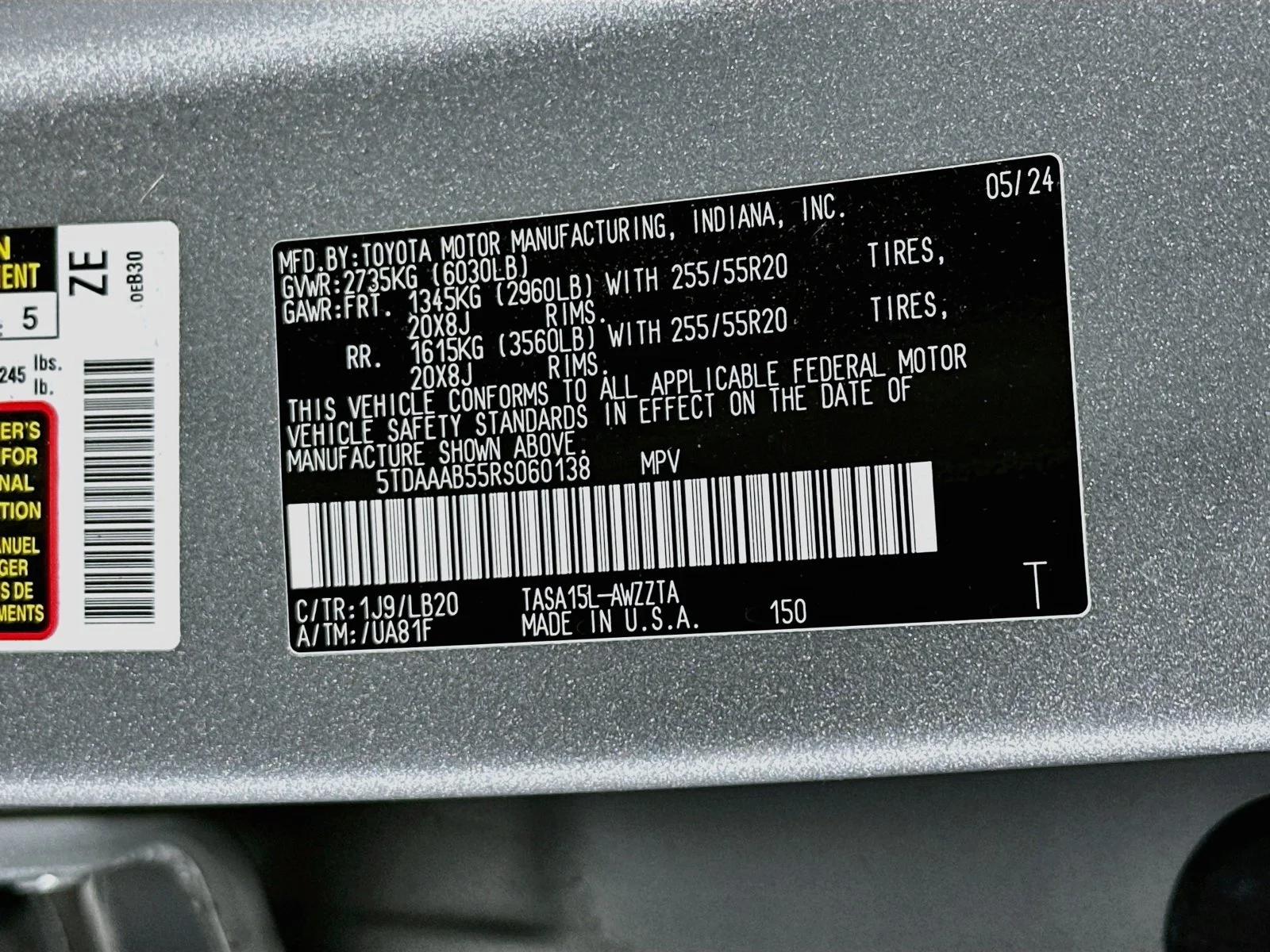 Certified Used 2024 Silver Toyota Platinum image 35