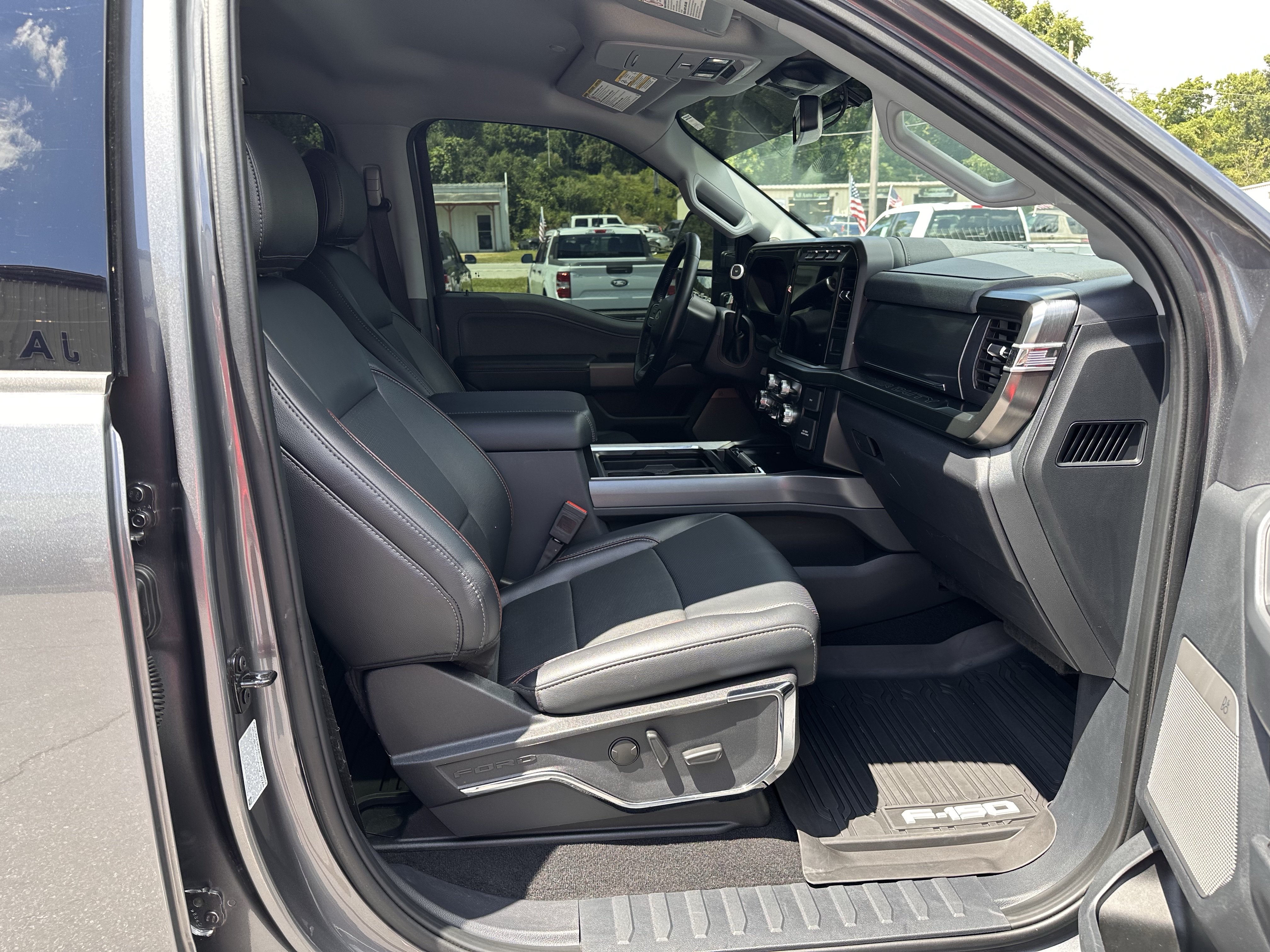 Certified Used 2024 Light Blue Clearcoat Metallic Ford Lariat Tremor image 13