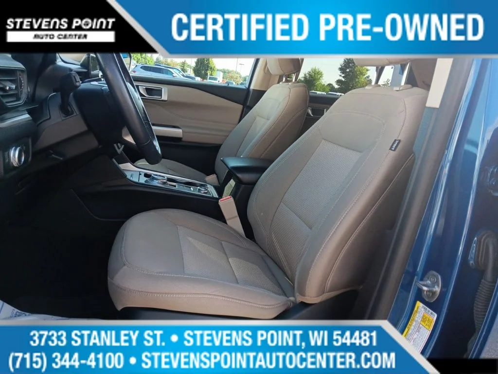 Used 2022 Atlas Blue Metallic Ford XLT image 28