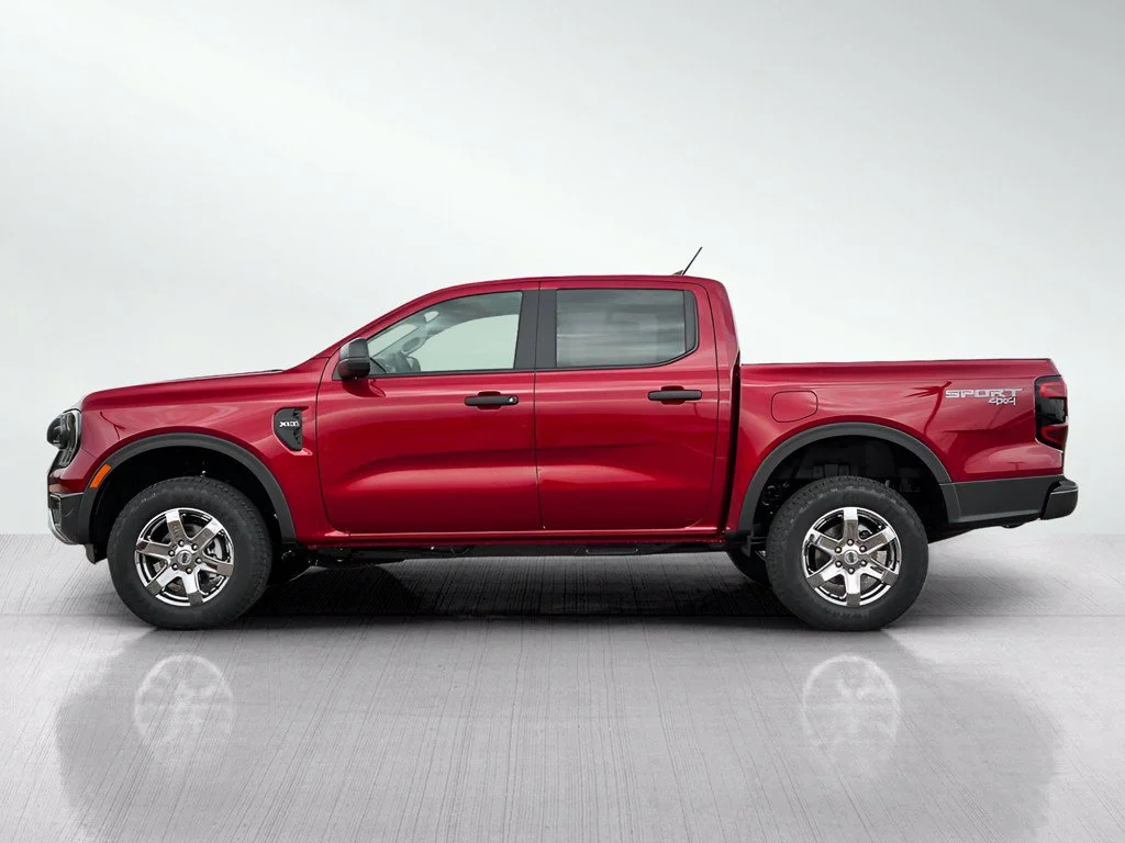 New 2026 Ruby Red Metallic Tinted Clearcoat Ford XLT image 3
