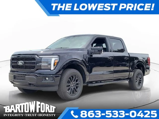 New 2026 Black Metallic Ford Lariat image 1