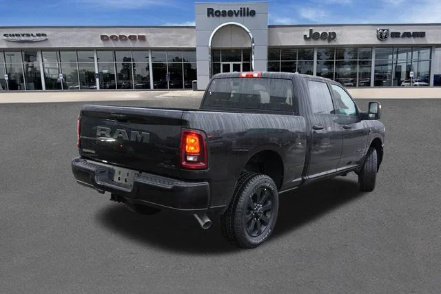 New 2026 Diamond Black Crystal Pearlcoat RAM Big Horn image 3