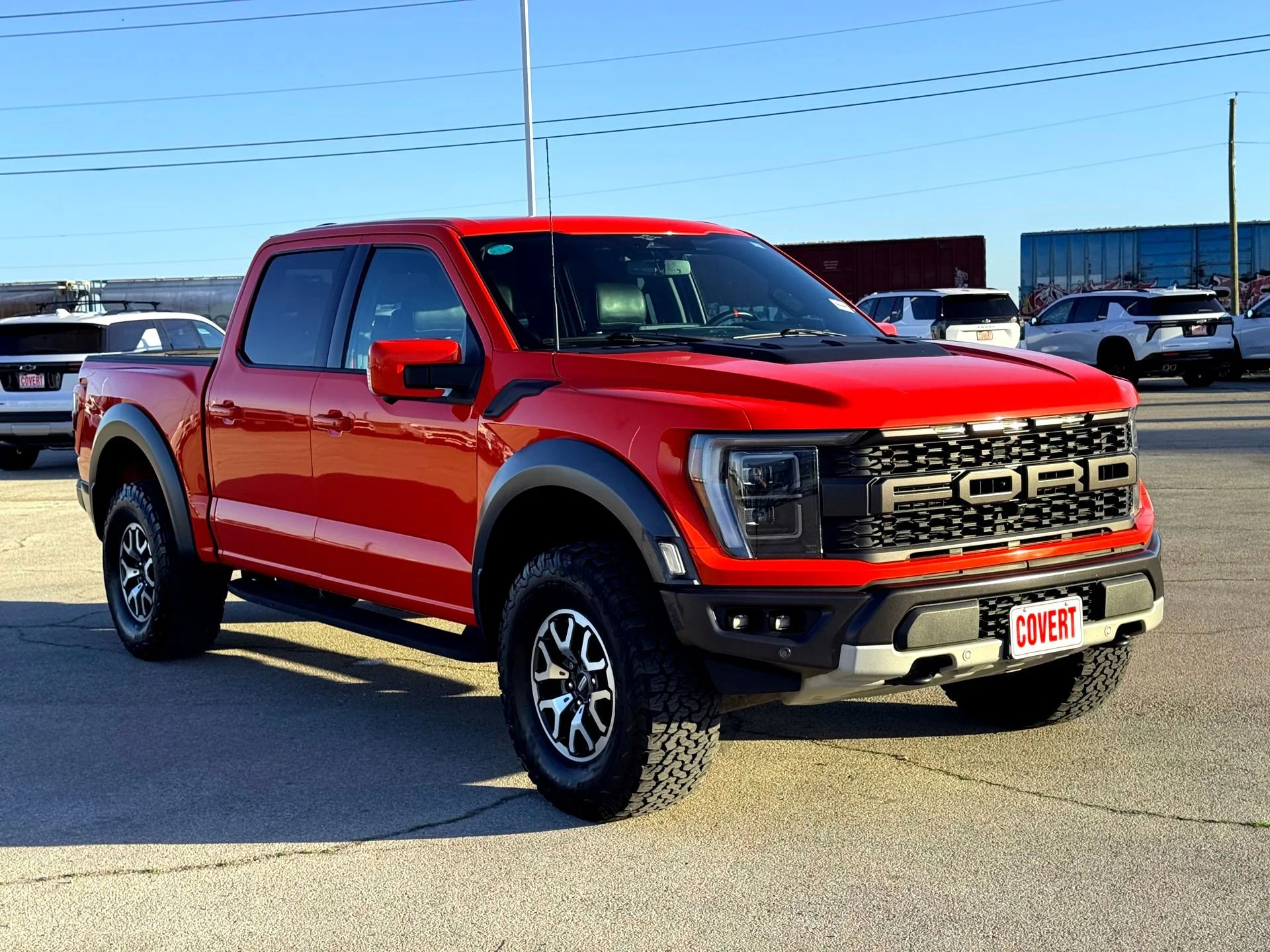 Used 2023 Orange Ford Raptor image 5