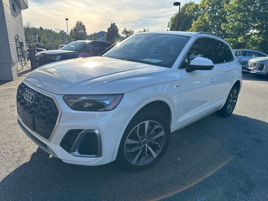 Used 2023 White Audi 45 S line Premium Plus image 2