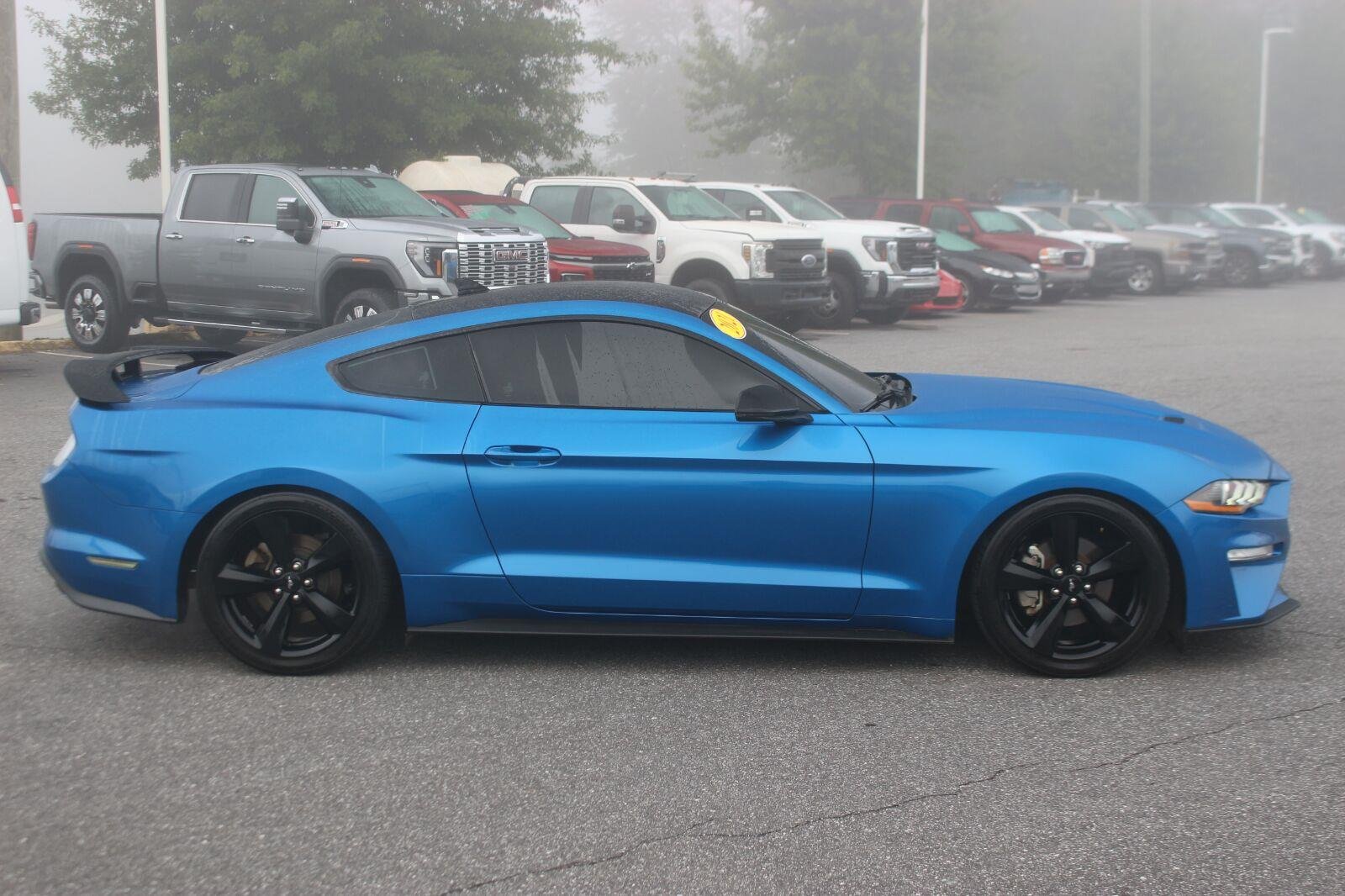 Used 2021 Blue Ford EcoBoost image 8