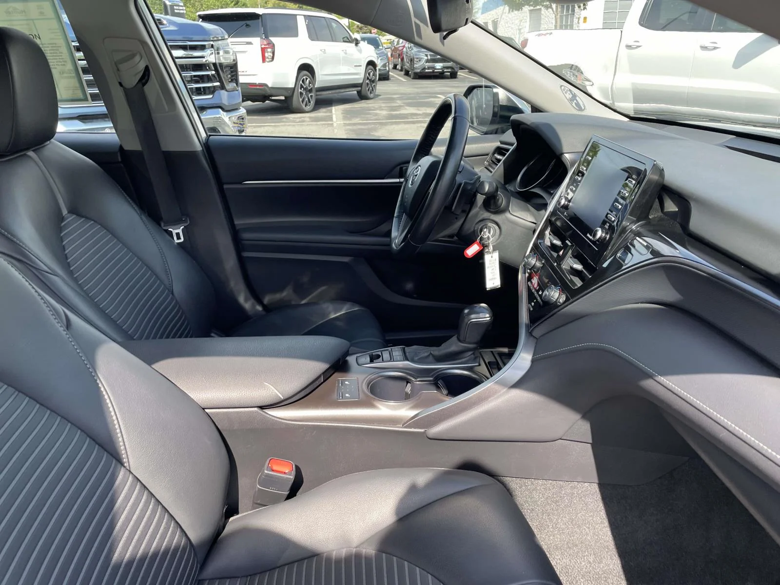 Used 2024 Silver Toyota SE image 8