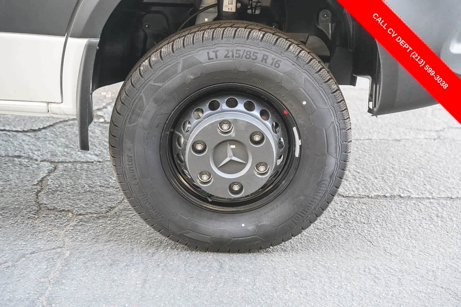 New 2024 Arctic White Mercedes-Benz Chassis 170WB Dually AWD 2.0L I4 Diesel Turbo HO image 14
