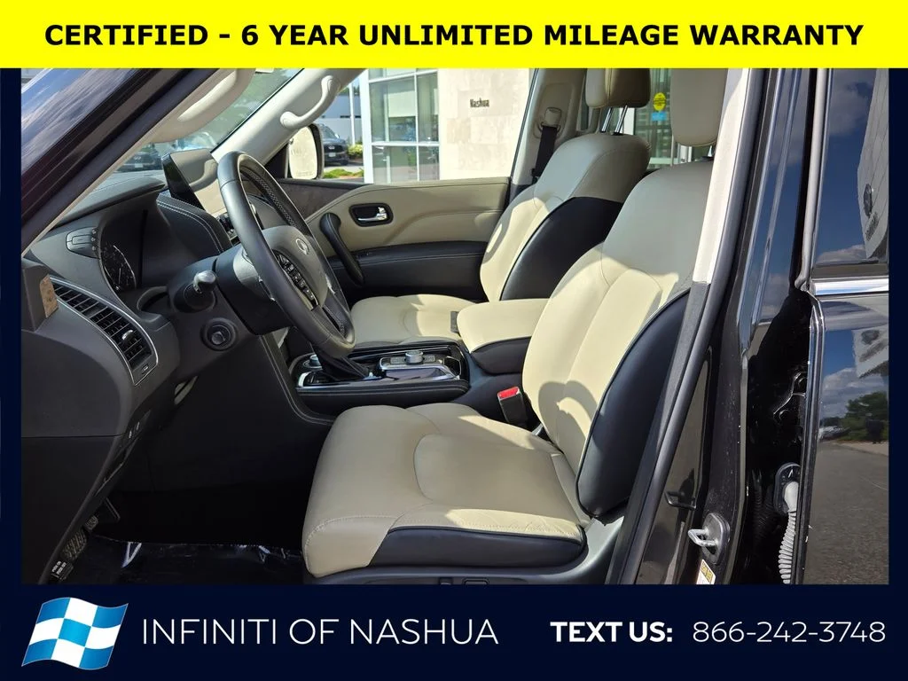 Certified Used 2023 Black INFINITI Premium Select image 3