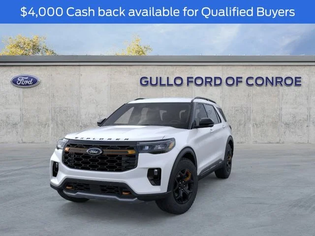 New 2026 Star White Metallic Tri-Coat Ford Tremor image 2