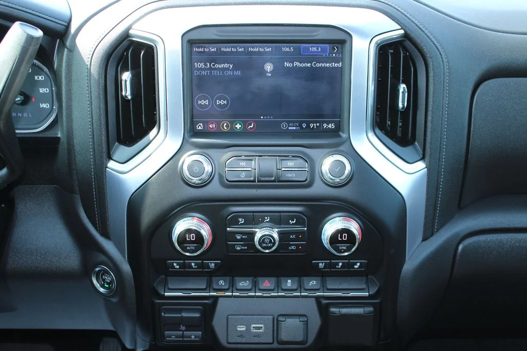 Used 2021 Summit White GMC SLT image 30