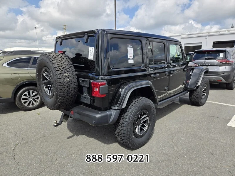 Used 2024 Black Clearcoat JEEP RUBICON X image 6