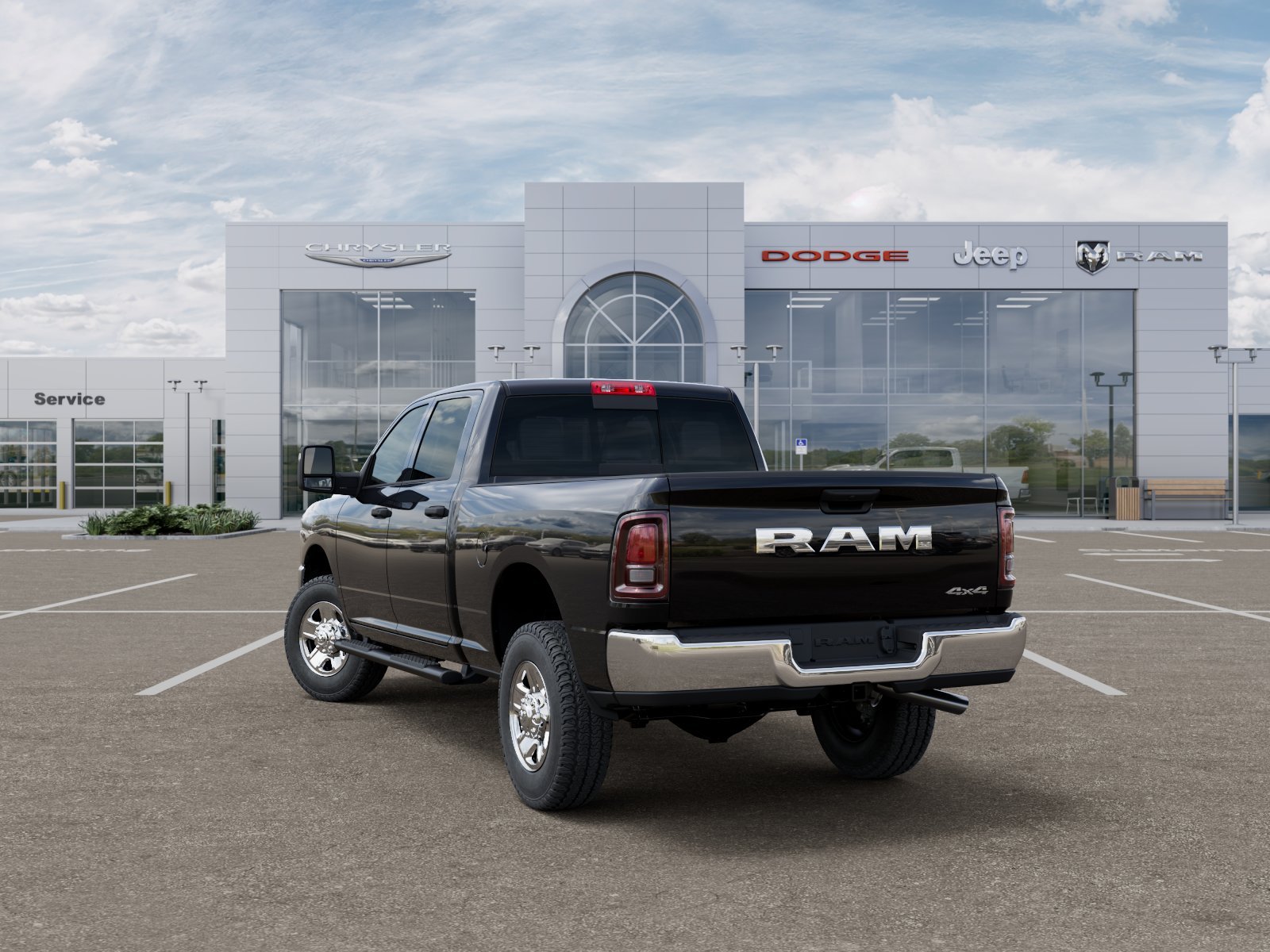 New 2026 Diamond Black Crystal Pearlcoat RAM Tradesman image 22